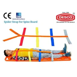 Desco Polypropylene Spider Strap for Stretcher Belt, STAS 754 image 2