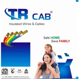 TR CAB 1.5 Sqmm FR PVC White Insulated House Wire Cable, TR/11 image 2