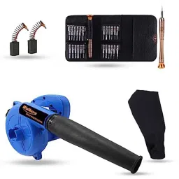 Walkers 800W Plastic Blue Electric Air Blower with Carbon Brushes, Gloves &a; 25 in 1 Screwdriver, WKCB217-picture-37