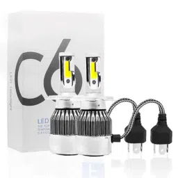 Enexoya C6 2Pcs 110W 6500K H4 White LED Headlight Conversion Bulb Set-picture-10
