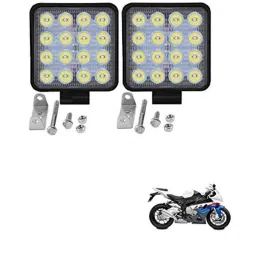 Kozdiko 2 Pcs 48W 16 LED Square Bright Beam White Fog Light Set for BMW S 1000 RR, koz_92920-picture-47