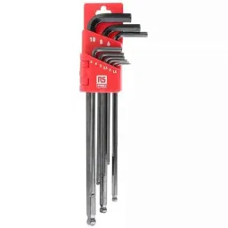RS Pro 9 Pcs 1.5mm Ball End L Shape Hex Key Set, 1447564-picture-24