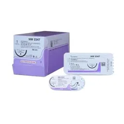 Ethicon NW2305 12 Pcs 4-0 Dyed Vicryl Polyglactin 910 Suture Box, Size: 70 cm-picture-17