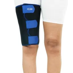 p care P+caRe Neoprene Black &a; Blue Thigh &a; Calf Support, Size: L-picture-21
