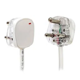 Palfrey 16A Single Socket White Polycarbonate Electric Extension Board with 5m Wire, 25 image 5