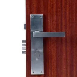 Homexpert MG308 10 inch 60mm Stainless Steel Satin Finish Cylindrical Plate One Side Key Mortise Door Lock Set-picture-16