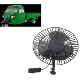 SureStrive Kobra 6 inch 12V Plastic High Speed Single Head Dashboard Auto Cooling Air Fan for Piaggio Ape Xtra LDX Plus All Model-picture-36