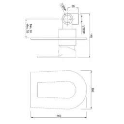 Jaquar Aria Antique Bronze Single Lever Concealed Deusch Mixer, ARI-ABR-39227 image 2