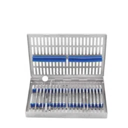 GDC 19 Pcs Conservative Instruments Ring Handle Cassette Instruments Kit, GD 17-picture-44