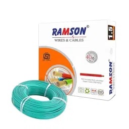 Ramson 1.5 Sqmm Single Core PVC Insulated Green Copper Cable, Length: 90 m-picture-26