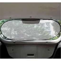 Auto Pearl Mesh Black Rear Window Sunshade Car Curtain for Hyundai Sonata image 3