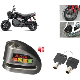 Auto Pearl Steel Black Anti-Theft Alarm Disc Brake Lock for Navi, Lock_354-picture-27