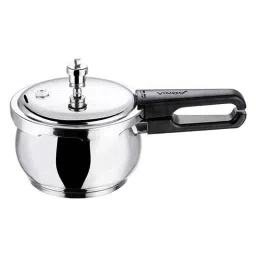 Vinod Splendid Plus 1.5L 18/8 Stainless Steel Induction Friendly Outer Lid Pressure Cooker, PR15SPLH image 2