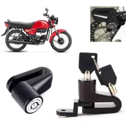 Auto Pearl Steel Black Heavy Duty Anti-Theft Disc Brake Lock for HF Dawn BS6, Lock_239-picture-21