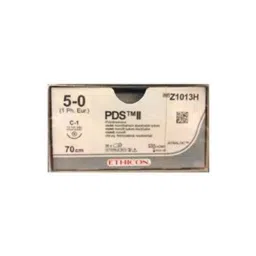Ethicon Z1013H 36 Pcs 5-0 Violet PDS II Polydioxanone Suture Box, Size: 70-picture-34