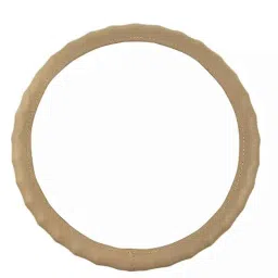 Edylinn Faux Leather Beige Steering Wheel Cover for Verna Facelift-picture-26