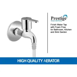 Prestige Admire Brass Chrome Finish Nozzle Bib Cock with Flange image 5