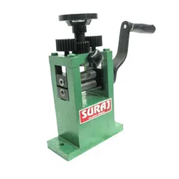 Johnson Tools ‎Chkupara-1 50 Teeth Per Roller Green Zigzag Machine for Gold &a; Silver Jewellery Work image 3