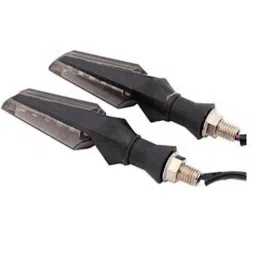 Ramanta 2 Pcs Yellow &a; Blue Front &a; Rear LED Indicator Light Set for Universal Bike-picture-28