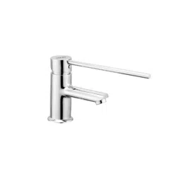 Eauset Medi Brass Chrome Finish Single Lever Basin Mixer with 450mm Braided Hose, FMD101-picture-37