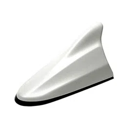 Auto Pearl ABS White Universal Replacement Shark Fin Car Roof Antenna For Tata Nano image 2