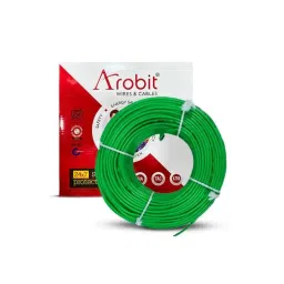 Arobit 0.75 Sqmm 90m Green Single Core FR PVC Insulated Multistrand Single Core Flexible Wire-picture-44