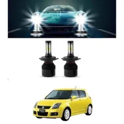 Trigcars 2 Pcs 75W High Power Water Proof Car LED Headlight Bulb Set for Maruti Swift 2015, TRIG72WATTS0164-picture-23