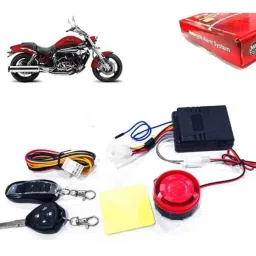 Auto Pearl 12V Black Two-Way Anti Theft Motorcycle Alarm Kit with 2 Pcs Remote for Aquila Pro 650-picture-34