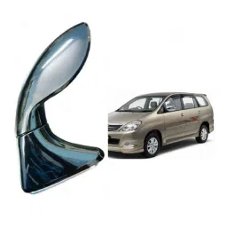 SureStrive ABS Black Front Left Side Fender Angle View Bonnet Blind Mirror for Toyota Innova Old Model image 2