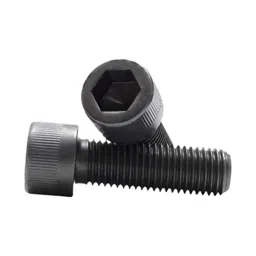 B K Jagan &a; Co M6x100mm Mild Steel Full Threaded Socket Head Cap Screw (Pack of 5) image 2