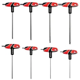 Yato 8 Pcs Steel T-Handle Hex Key Set with Ball, YT-05597-picture-14
