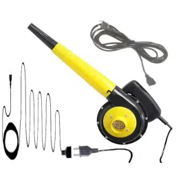 Elmico 450W Heavy Duty Variable Speed Electric Air Blower Machine with 24ft Wire Set, EB3+12Ft+12Ft-picture-27
