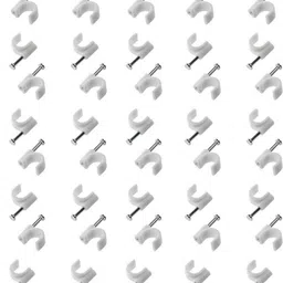 HI-PLASST Cable Clips Combo of 400pcs(4mm + 6mm + 8mm +12mm) Wire Fastener Cable Protector-picture-21