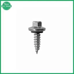 B K Jagan &a; Co Self Tapping Screws with Rubber Washers, Size: 10x19 mm (Pack of 500) image 2