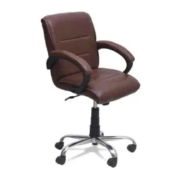 Dicor Seating DS42 Seating Leatherite Brown High Back Office Chair image 3