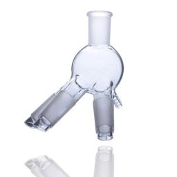 ABGIL B-45 Borosilicate 3.3 Glass Cow Type Distilling Receiver Adapter, ABG682-picture-27
