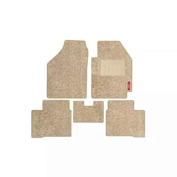 Elegant Miami Polypropylene Beige Carpet Car Mat Set for Maruti Wagonr 2019 Onwards-picture-33