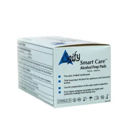 Smart Care 100 Pcs Non-Woven Medium Two Ply Folded Sterile Pad Set, GM09-100 image 3