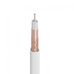Super GEC Premium RG-6 90m 3 Plus 1 Copper PVC FR Insulated White Coaxial DTH Cable, DTH-Copper-36/64-RG-6-White-picture-43