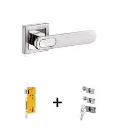 Dorset ML Series Deolo ML DEO OR 60mm Stainless Steel SC Finish Lock Set with Knob &a; Key (Pack of 2)-picture-39