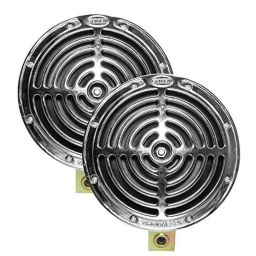 AllExtreme Shon Mega Bike &a; Car Horns Super Loud Sound Air Siren (12V, Black &a; Silver), (Pack of 2)-picture-45