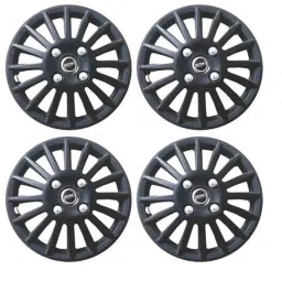 Hotwheelz 4 Pcs 14 inch Black Wheel Cover Set for Hyundai Xcent, HWWC_CAMRY_MATTEBLACK14_XCENT-picture-44