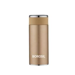 Borosil Travelsmart 260ml Stainless Steel Rose Gold Hydra Vacuum Insulated Flask Water Bottle, BT260RG119-picture-27