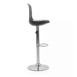Teal 120kg PU &a; Metal Black Splendid Bar Stool image 3