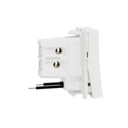 Schneider Electric Miluz Lara 6A 1 Module White Bell Push with Indicator image 3