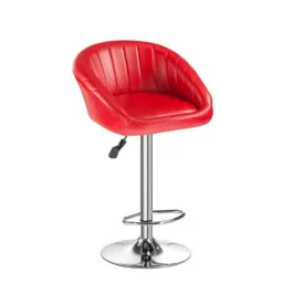 Da Urban Mini Red Height Adjustable &a; Revolving Bar Stool Chair-picture-38