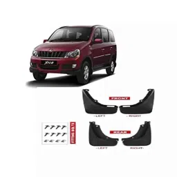 Automoto Cup Type Mud Flaps Splash Guard Front &a; Rear for Mahindra Xylo Set Of 4, AUT-ASC4XW-picture-18