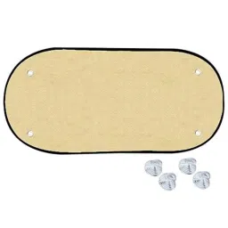 Auto Pearl Mesh Beige Rear Window Sunshade Car Curtain for Maruti Suzuki S Cross image 2