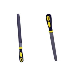 Jon Bhandari Tools 10 inch 25mm Cast Iron Dark Grey Half Round Bastard File with PVC Handle, JBT_F_03_10-inch image 3