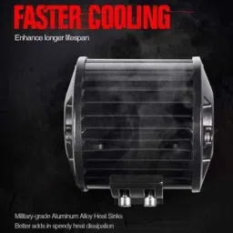 JBRIDERZ Car 24 Led 2 Pcs Set Cree Fog Light For Maruti Swift 2Nd Gen 1.2L Zxi (Type 3) image 3